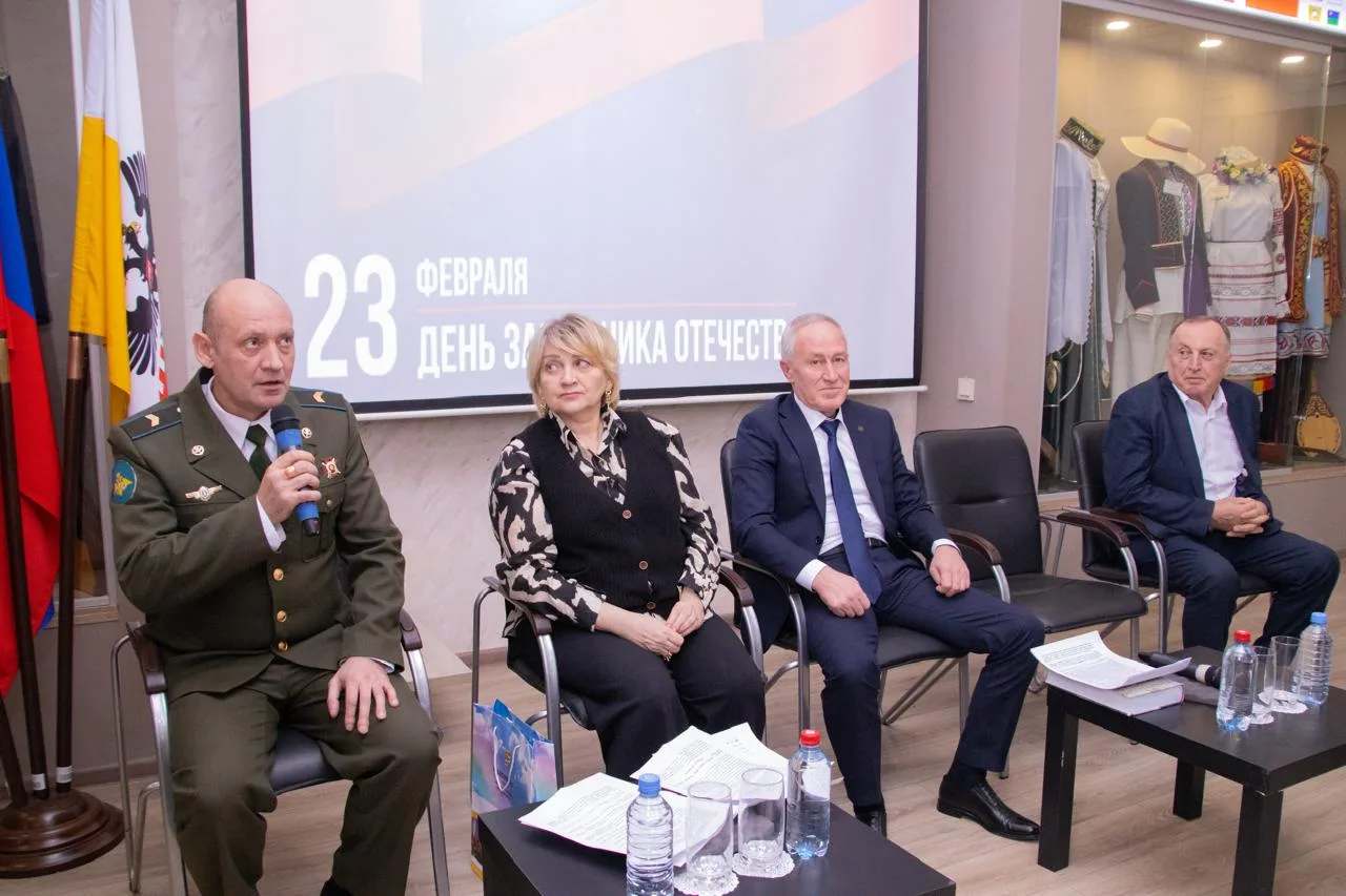 В Краснодарском крае поздравили защитников Отечества